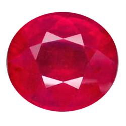 6.3ct Pleasant Hot Pink Red Ruby Mozambique AAA VS/SI (GEM-11222)