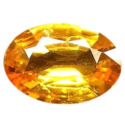 0.75ct Lovely Oval Cut Yellow Sapphire VS (GEM-12088)
