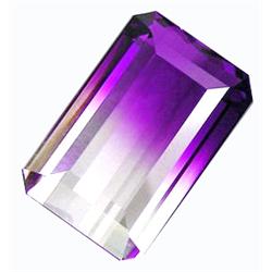 21.35ct   Genuine Octagon Bi Color Ametrine (GEM-12697)