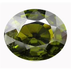 3.37ct Gorgeous Real Top Lime Green Tourmaline Oval  (GEM-13351)