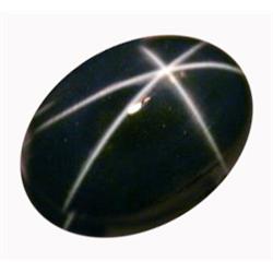 4.45ct  Ultimate 6 Ray Blue Star Sapphire Opaque (GEM-13360)