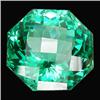 Image 1 : 31.45ct Flashing Fancy Checker Cut Green Amethyst (GEM-14865)