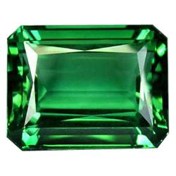 21.40ct Ravishing Green Tourmaline Quartz Octagon Loose Gem (GEM-15069)