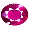 3.45ct  Outstanding Rarest Natural Blood Red Ruby Oval  (GEM-15285)