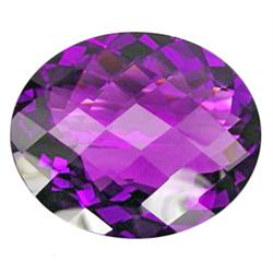 58.85ct Best Oval Checkerboard Purple Amethyst (GEM-15326)