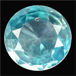 1.05ct Roun Cut Blue Natural Zircon Cambodia (GEM-15458)