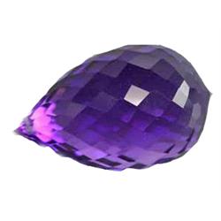 17.31ct Magnificent Purple Briolette Amethyst (GEM-15625)