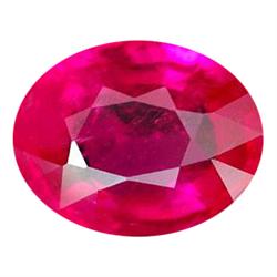 2.36ct  Stunning Natural Oval Red Pink Ruby Mozambique (GEM-15627)