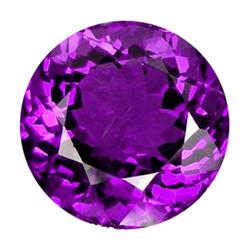 26.70ct  Valuable Round Purple Amethyst (GEM-15762)
