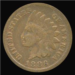 1886 Indian Cent Better Grade (COI-4976)