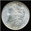 Image 1 : 1887 Morgan Dollar Choice Unc Blazer (COI-5032)