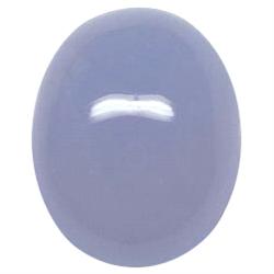 15.52ct Exquisite Oval Cabochon Blue Chalcedony (GEM-11115)