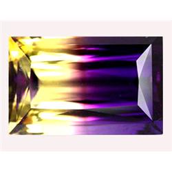27.60ct Baguette Cut Bi Color Ametrine FLAWLESS (GEM-11429)