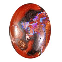 44.54ct Flecks Of Vivid Violet Genuine Boulder Opal (GEM-12050)