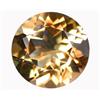 1.56ct  Charming  Imperial Topaz Round Unheated  VVS (GEM-13383)