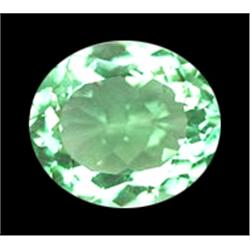 19.1ct Oval Cut AAA Green Amethyst (GEM-13987A)