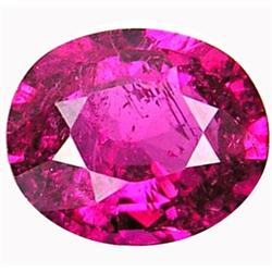 1.48ct Glittering Natural Pink Elbaite Tourmaline Oval VS (GEM-14456)