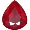 Image 1 : 3.2ct First Class Pear Blood Red Natural Ruby Mazam (GEM-15189)