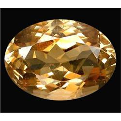 6.04ct  Oval Cut Top AAA Imperial Topaz VVS (GEM-15360)