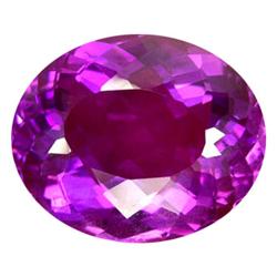 35.28ct  Best Purple Amethyst Oval Cut  (GEM-15622)