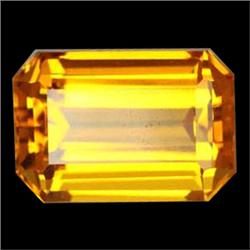 27.66ct Beautiful AAA Madeira Emerald Cut Citrine (GEM-15663)