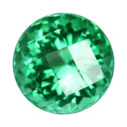 23.65ct Premium AAA Green Amethsyt Round Checked Rare (GEM-15717)