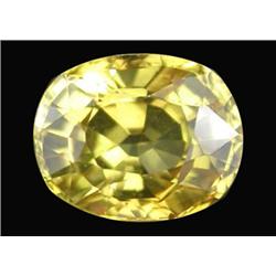 2.28ct   Excellent  Yellow Sapphire Ceylon  VVS (GEM-15929)