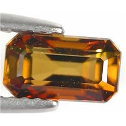1.28ct. Emerald Cut Yellow Green Tourmaline (GEM-2486)