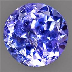 0.58ct RARE Round Cut Top AAA Blue Natural Tanzanite VS/SI (GEM-7925)