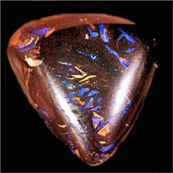 18.83ct RARE Alive With Blazing Violet Yowah Boulder Opal RARE (GEM-8041A)