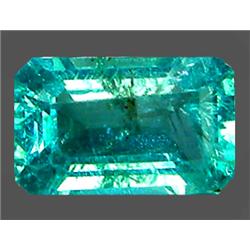 2.34ct RARE  Oct RAREagon Cut Blue Green Natural Apatite VS (GEM-8261)