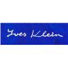 Image 3 : French Mixed Media on Board Signed Yves Klein