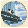 Image 1 : Canadian/American Oil on Board Cat