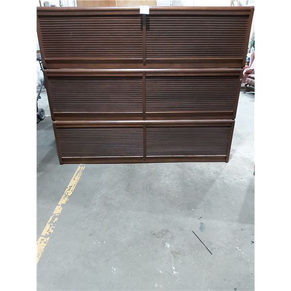 3 Vintage Roll Front Storage Credenzas