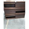 Image 2 : 3 Vintage Roll Front Storage Credenzas