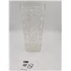 Image 1 : Beautiful Etched Glass Vase with Roses