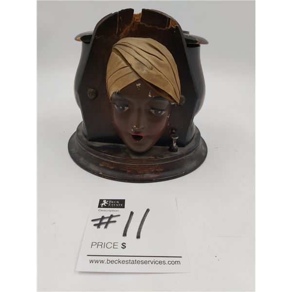 Vintage Genie Head Cigarette Dispenser