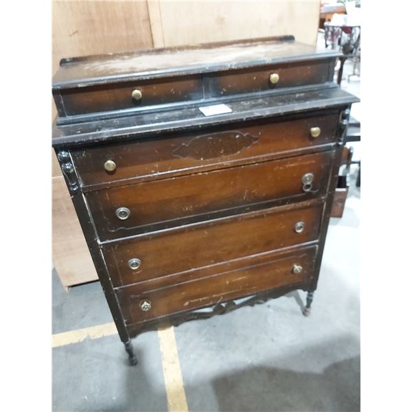 6 Drawer Wooden Chest of Drawers