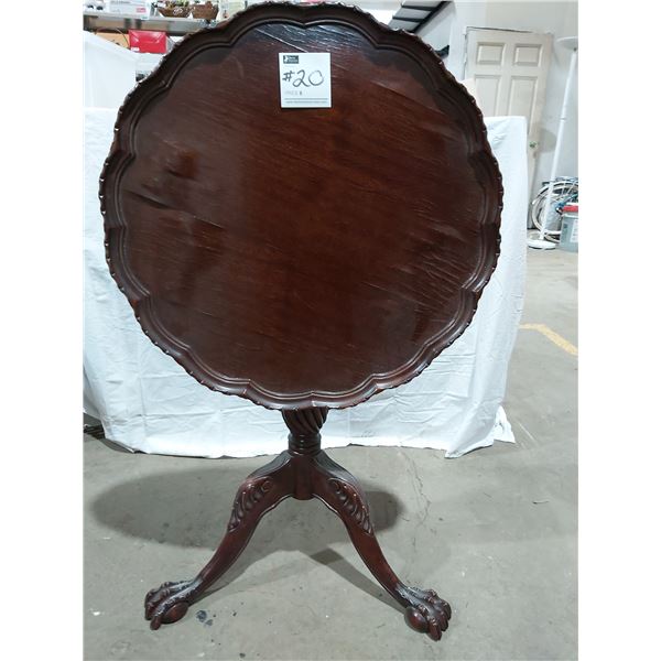 Vintage Tilt Top Wooden Table