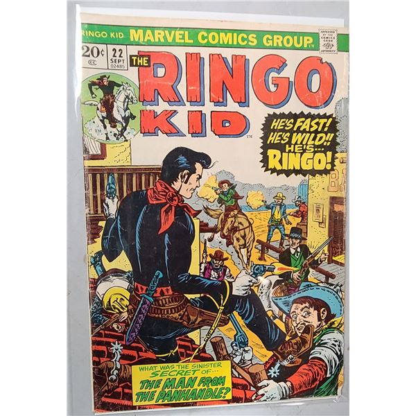 Ringo Kid #22 Comic - Western - Marvel