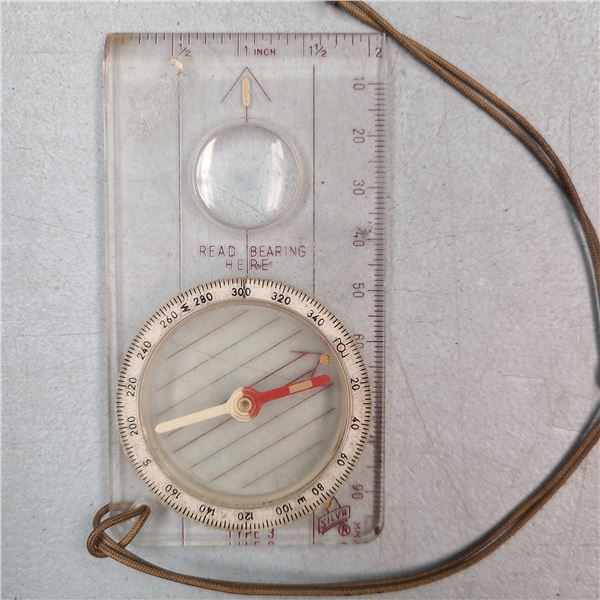 Two Silva Compass - Older Map Compass by Silva - Made 1995