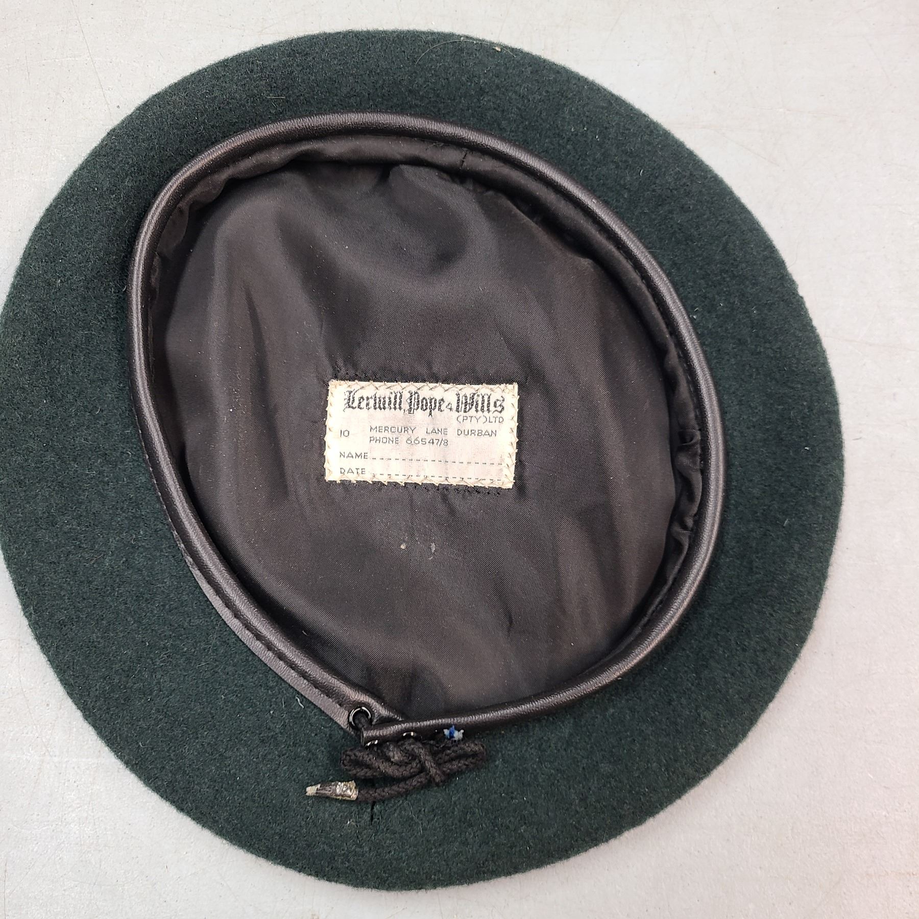 South African Army Beret from 1969