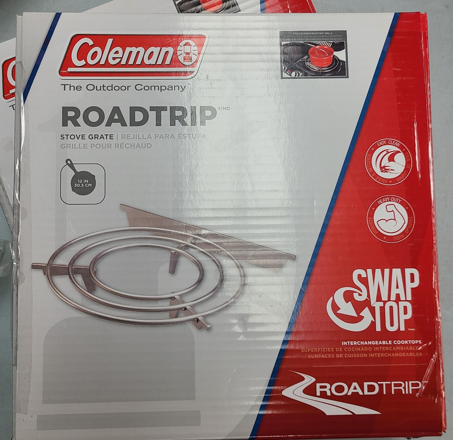 Coleman RoadTrip BBQ Swaptop Steel Stove Grate NEW