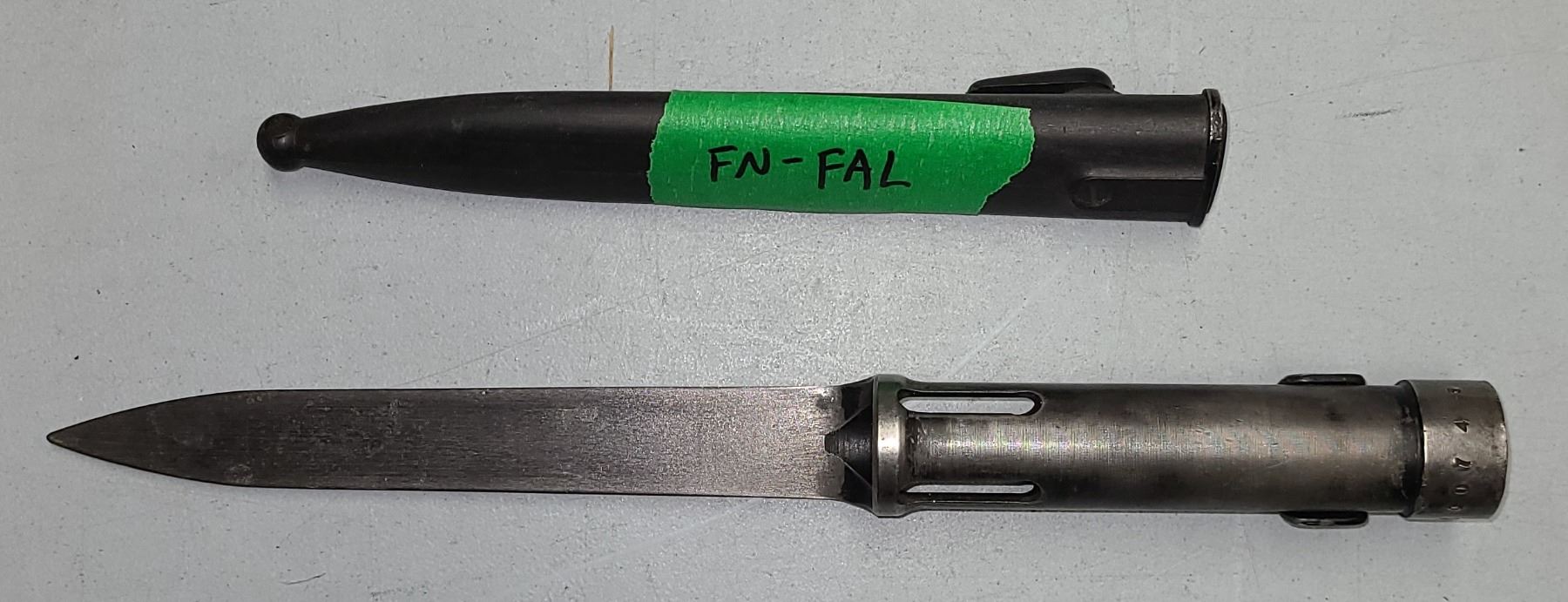 South African R1 South African R1 (FN-FAL) Type C Bayonet & Scabbard