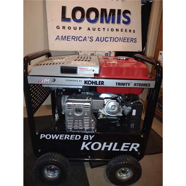 NEW COMMERCIAL AMP 9700 RES WELDER / GEN / COMPRESSOR: $9,750.00