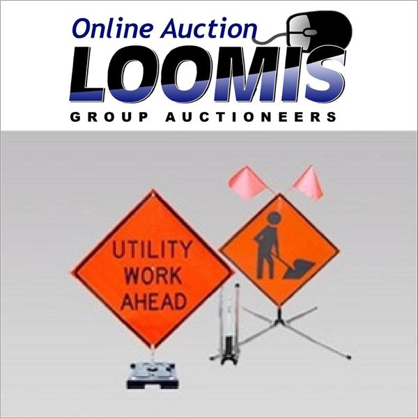 LARGE INVENTORY OF TRAFFIC CONTROL EQUIPMENT & ITEMS