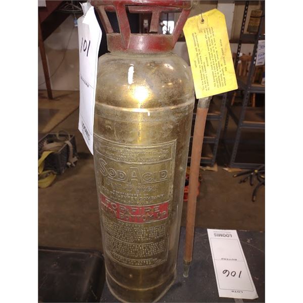 ANTIQUE SODA ACID FIRE EXTINGUISHER
