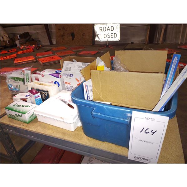 MISC FIRST AID ASSORTED LOT