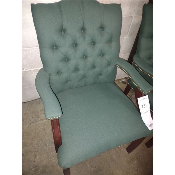 DELUXE WOODEN OFFICE CHAIR