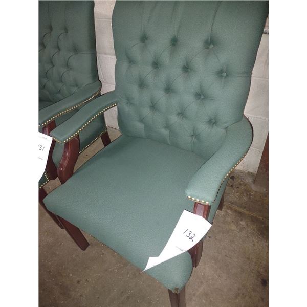 DELUXE WOODEN OFFICE CHAIR